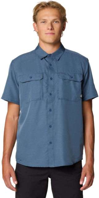 Mountain Hardwear Canyon Short Sleeve - Men's Zinc XXL