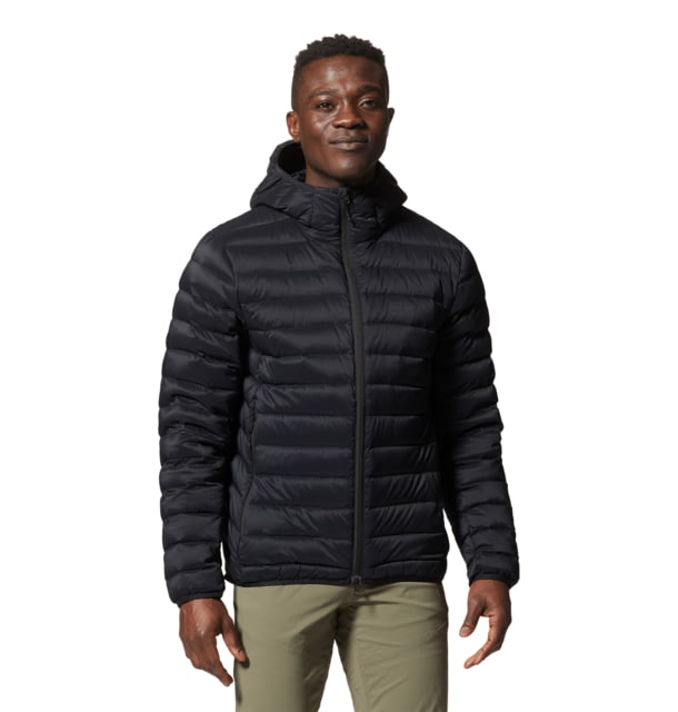 Mountain Hardwear Deloro Down Full Zip Hoody - Men's Black Large