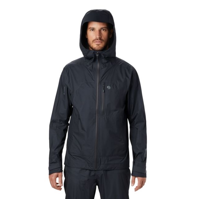 Mountain Hardwear Exposure 2 Gore-Tex Paclite Plus Jacket - Men's Dark Storm Extra Large