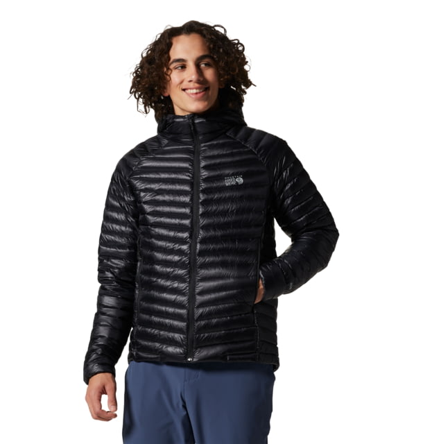 Mountain Hardwear Ghost Whisperer 2 Hood Jacket - Men's Black 2XL