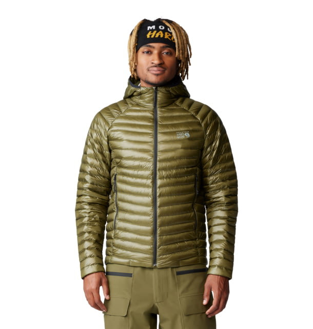 Mountain Hardwear Mountain Hardwear Ghost Whisperer Hoody - Men's Combat Green 2XL