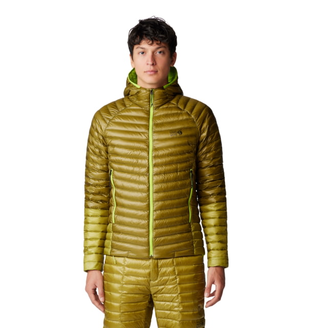 Mountain Hardwear Ghost Whisperer Hoody - Men's Vetiver/Moon Moss Large