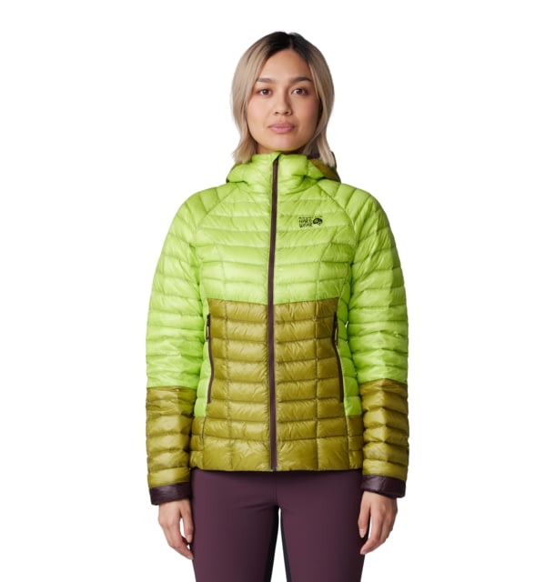 Mountain Hardwear Ghost Whisperer Hoody - Women's Citron Glow Small