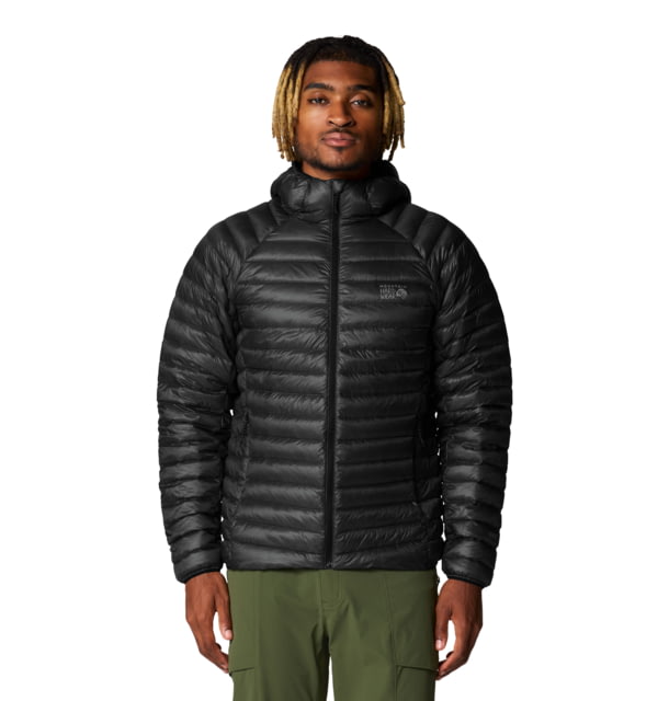 Mountain Hardwear Mountain Hardwear Ghost Whisperer UL Hood Jacket - Men's Black 2XxR