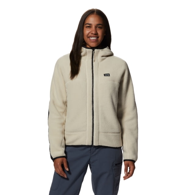 Mountain Hardwear HiCamp Fleece Full Zip Hoody - Women's Medium Wild Oyster  Oyster-M