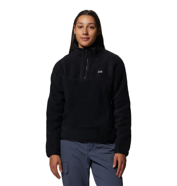 Mountain Hardwear HiCamp Fleece Pullover - Women's Medium Black