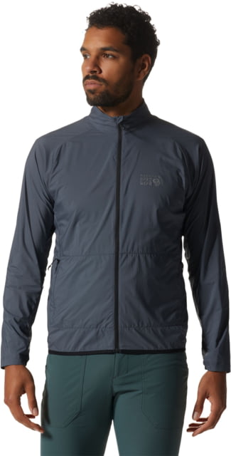 Mountain Hardwear Kor AirShell Full Zip Jacket - Men's Blue Slate Extra Large