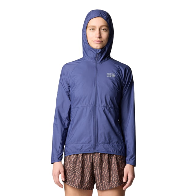 Mountain Hardwear Kor Airshell Hooded Jacket - Women's Lapis Dusk M 190423039746
