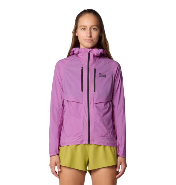 Mountain Hardwear Kor AirShell Hybrid Hooded Jacket - Women's Lilac Glow XL 190423053551