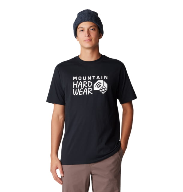 Mountain Hardwear Logo Short Sleeve Shirt - Men's Black XS 190423059805