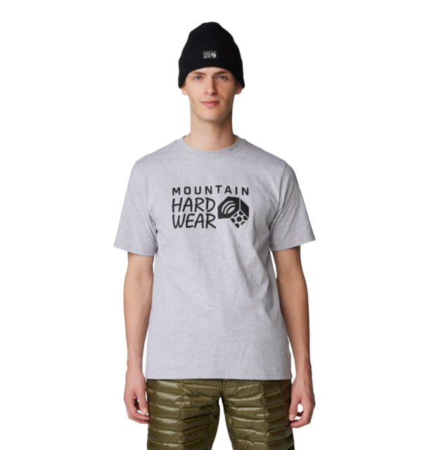 Mountain Hardwear Logo Short Sleeve Shirt - Men's Hardwear Grey Heather L 190423059829