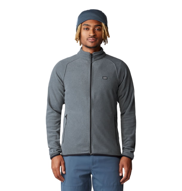 Mountain Hardwear Mountain Hardwear Microchill Full Zip Jacket - Men's Volcanic Heather XS