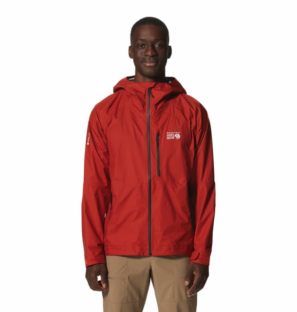 Mountain Hardwear Minimizer Gore-Tex Paclite Plus Jacket - Men's Desert Red Large  Red-L