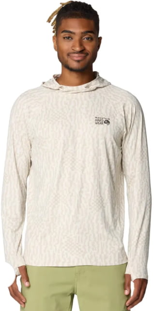Mountain Hardwear Mountain Hardwear Crater Lake Long Sleeve Hoody - Men's Stone Digidaze Print L