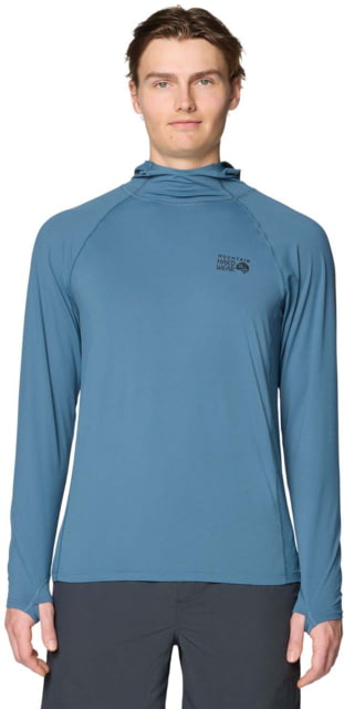Mountain Hardwear Mountain Hardwear Crater Lake Long Sleeve Hoody - Men's Adriatic Blue XL