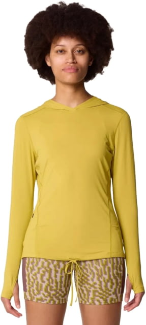 Mountain Hardwear Mountain Hardwear Crater Lake Long Sleeve Hoody - Women's Bright Olive M