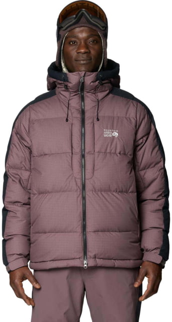 Mountain Hardwear Flow Factor Down Jacket - Men's Purple Sage Shark M