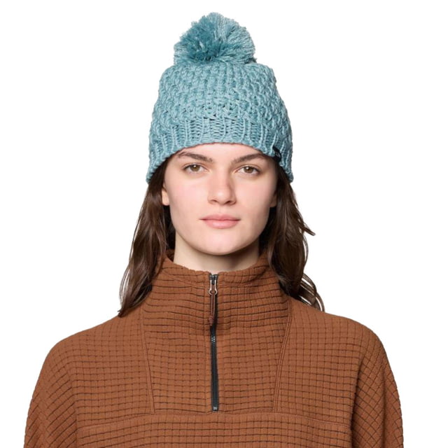 Mountain Hardwear Mountain Hardwear Snow Capped Beanie Hat - Women's Blue Sage O/S - $40.00 at CampSaver.com