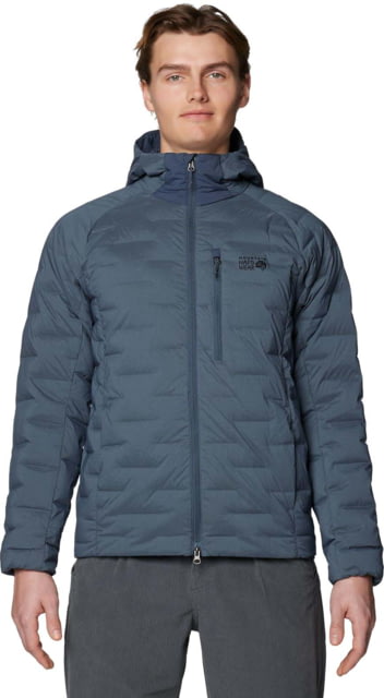 Mountain Hardwear Mountain Hardwear Stretchdown Hoody - Men's Moon Blue S