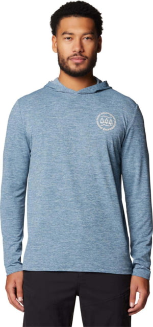 Mountain Hardwear Sunblocker Hoody - Men's Adriatic Blue Heather L