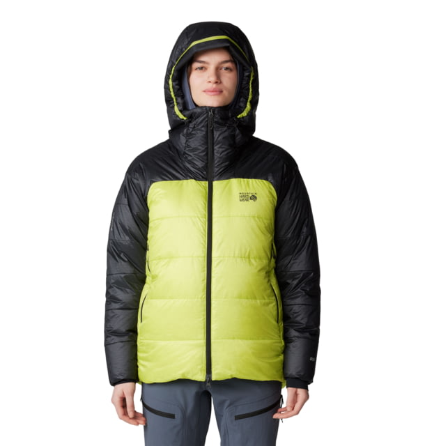 Mountain Hardwear Mountain Hardwear Phantom Belay Down Parka - Women's Citron Glow Black XL