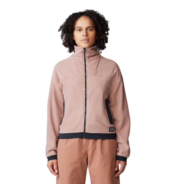 Mountain Hardwear Powder Maven Fleece Full Zip Jacket - Women's Smokey Quartz Large
