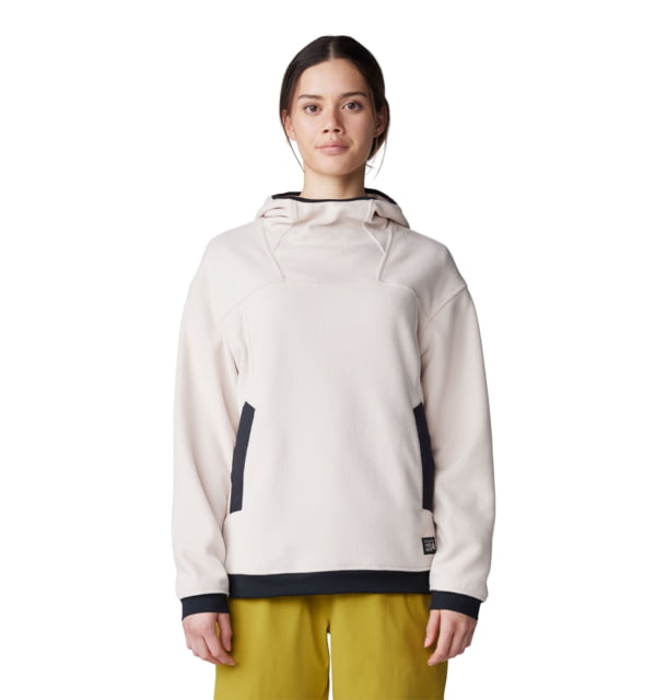 Mountain Hardwear Powder Maven Fleece Pullover Hoody - Women's Talc Small
