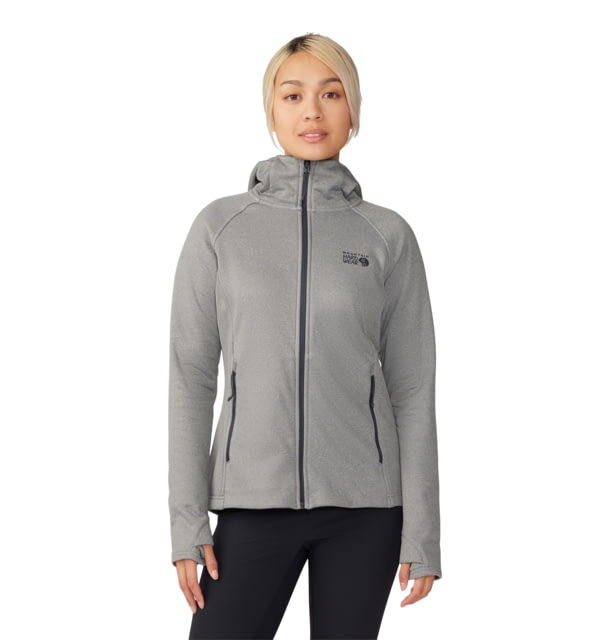 Mountain Hardwear Sendura Hoody - Women's Foil Grey Heather Medium