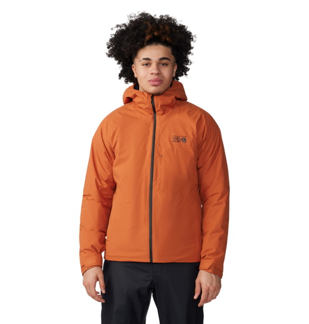 Mountain Hardwear Stretch Ozonic Insulated Jacket - Men's Raw Carnelian Large