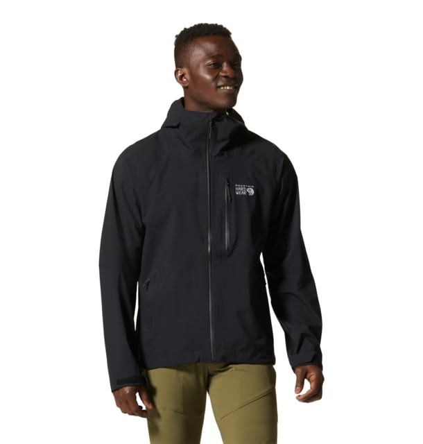 Mountain Hardwear Stretch Ozonic Jacket - Men's Black 2XL
