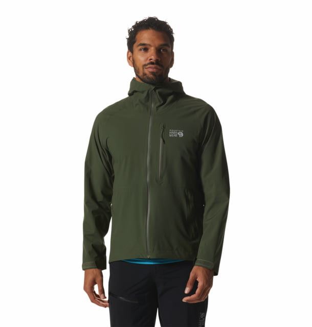 Mountain Hardwear Stretch Ozonic Jacket - Men's Surplus Green Large