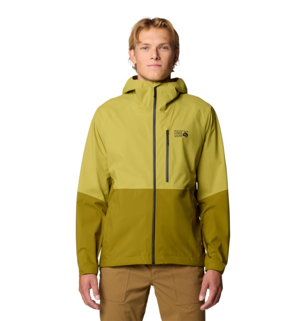 Mountain Hardwear Stretch Ozonic Jacket - Men's Vetiver Moon Moss L 190423054503