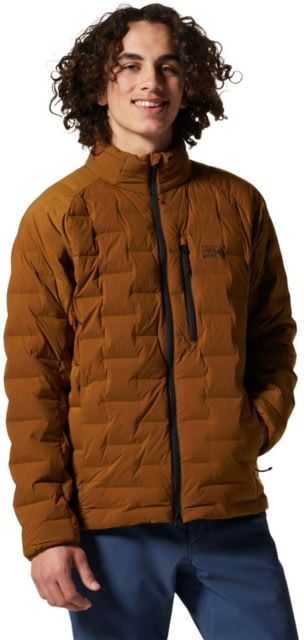 Mountain Hardwear Stretchdown Jacket - Men's Golden Brown Medium