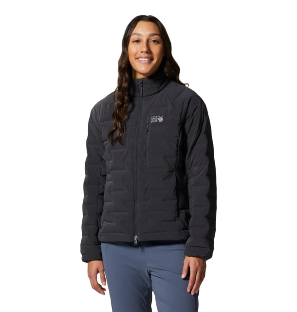 Mountain Hardwear Stretchdown Jacket - Women's Dark Storm Heat Large