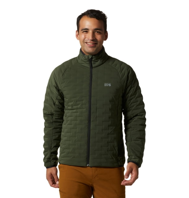 Mountain Hardwear Stretchdown Light Jacket - Men's Extra Large Surplus Green  Green-XL