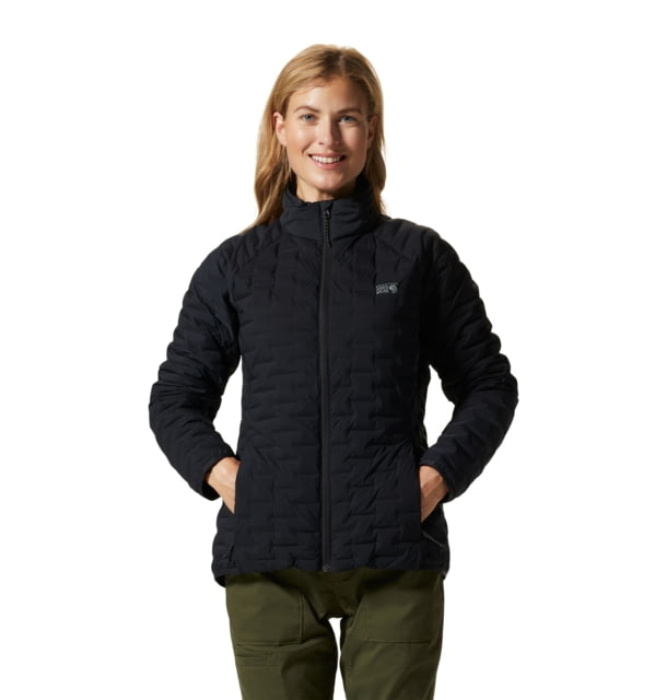 Mountain Hardwear Stretchdown Light Jacket - Women's Extra Large Black