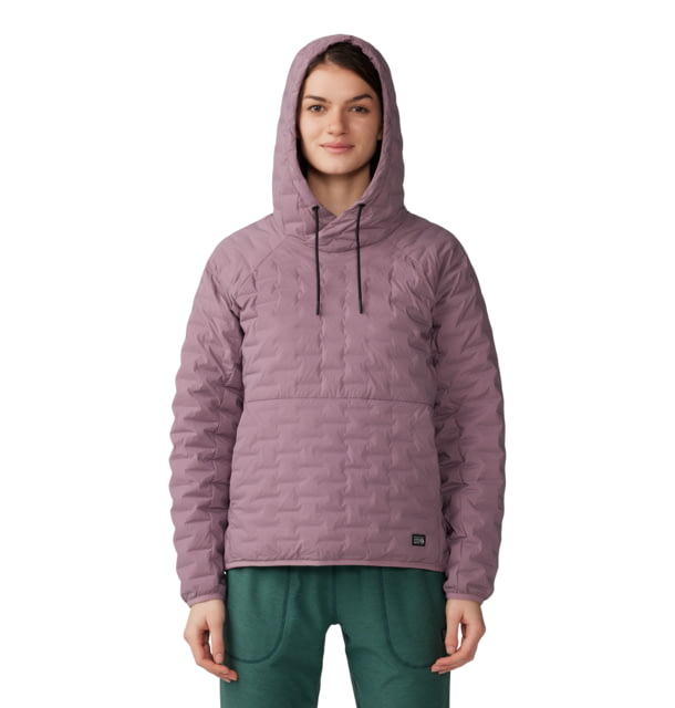 Mountain Hardwear Stretchdown Light Pullover Hoody - Women's Dark Daze Small
