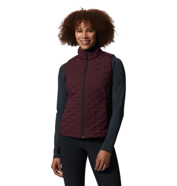 Mountain Hardwear Stretchdown Light Vest - Women's Cocoa Red Small  Red-S