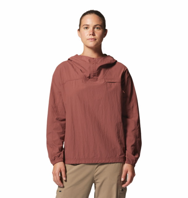 Mountain Hardwear Stryder Anorak Top - Women's Clay Earth Extra Small  Earth-XS