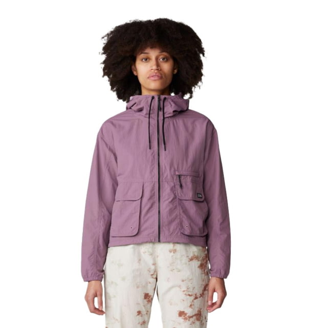 Mountain Hardwear Stryder Full Zip Top - Women's Dark Daze Large