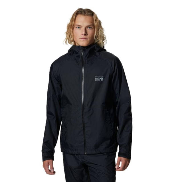 Mountain Hardwear Threshold Jacket - Men's Black Extra Large