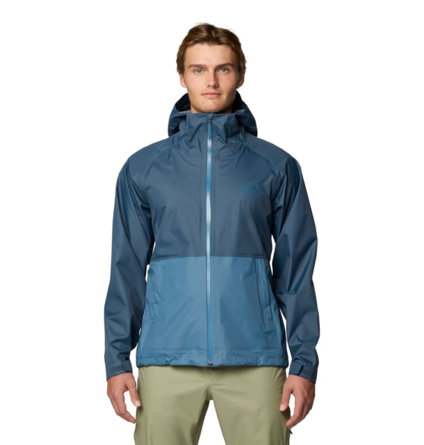 Mountain Hardwear Threshold Jacket - Men's Moon Blue Adriatic Blue L 190423032549