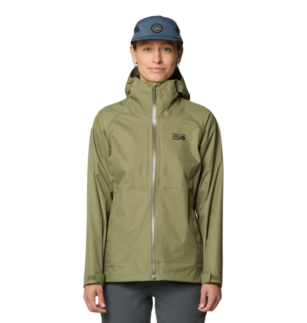Mountain Hardwear Threshold Jacket - Women's Mission Olive L 190423048427