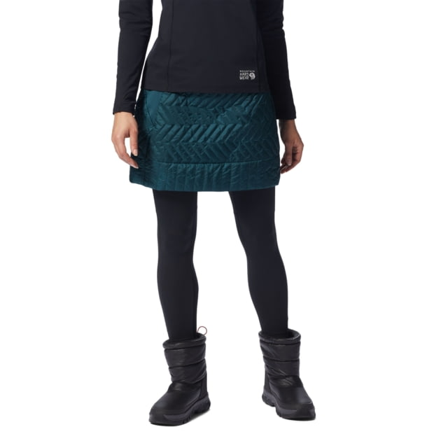 Mountain Hardwear Trekkin Insulated Mini Skirt - Women's Dark Marsh Small  Marsh-S