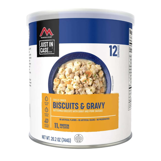 Mountain House Biscuits & Gravy 12 Servings