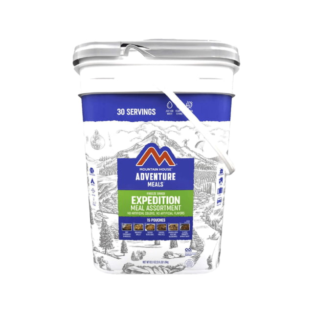 Mountain House Just In Case - Expedition Bucket