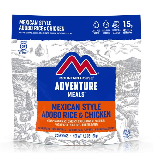 Mountain House Mexican Style Adobo Rice and Chicken 2 Servings
