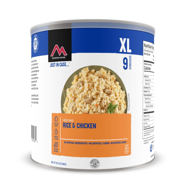 Mountain House Rice & Chicken 10 Servings