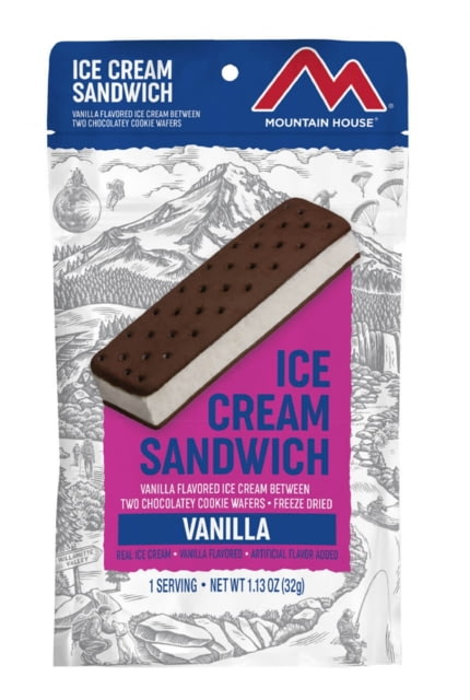 Mountain House Vanilla Ice Cream Sandwich1 Serving