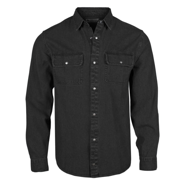 Mountain Khakis Austin Denim Shirt Relaxed Fit - Men's Black L